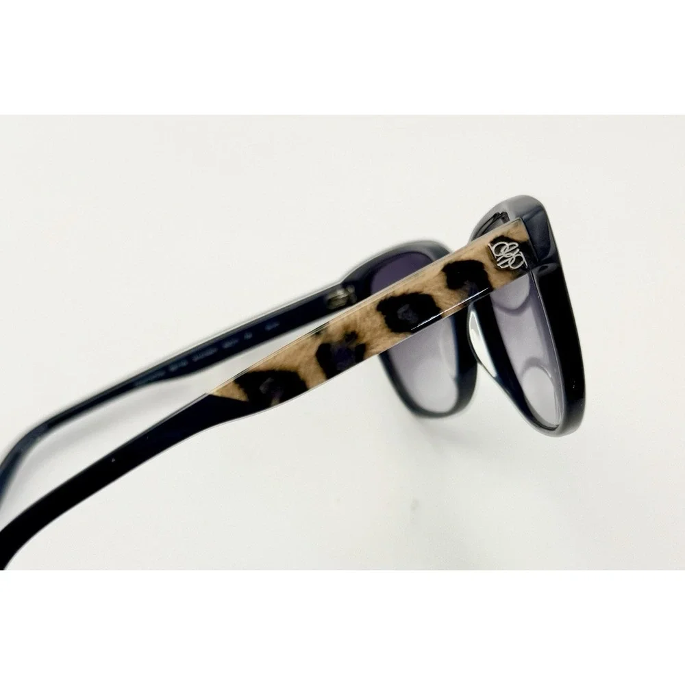 BEBE Woman's Sunglasses Temptation BB7185 Navy With Case 54-17-135‎ Pre-owned